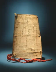 Piktogramm-Brief (Birkenrinde)